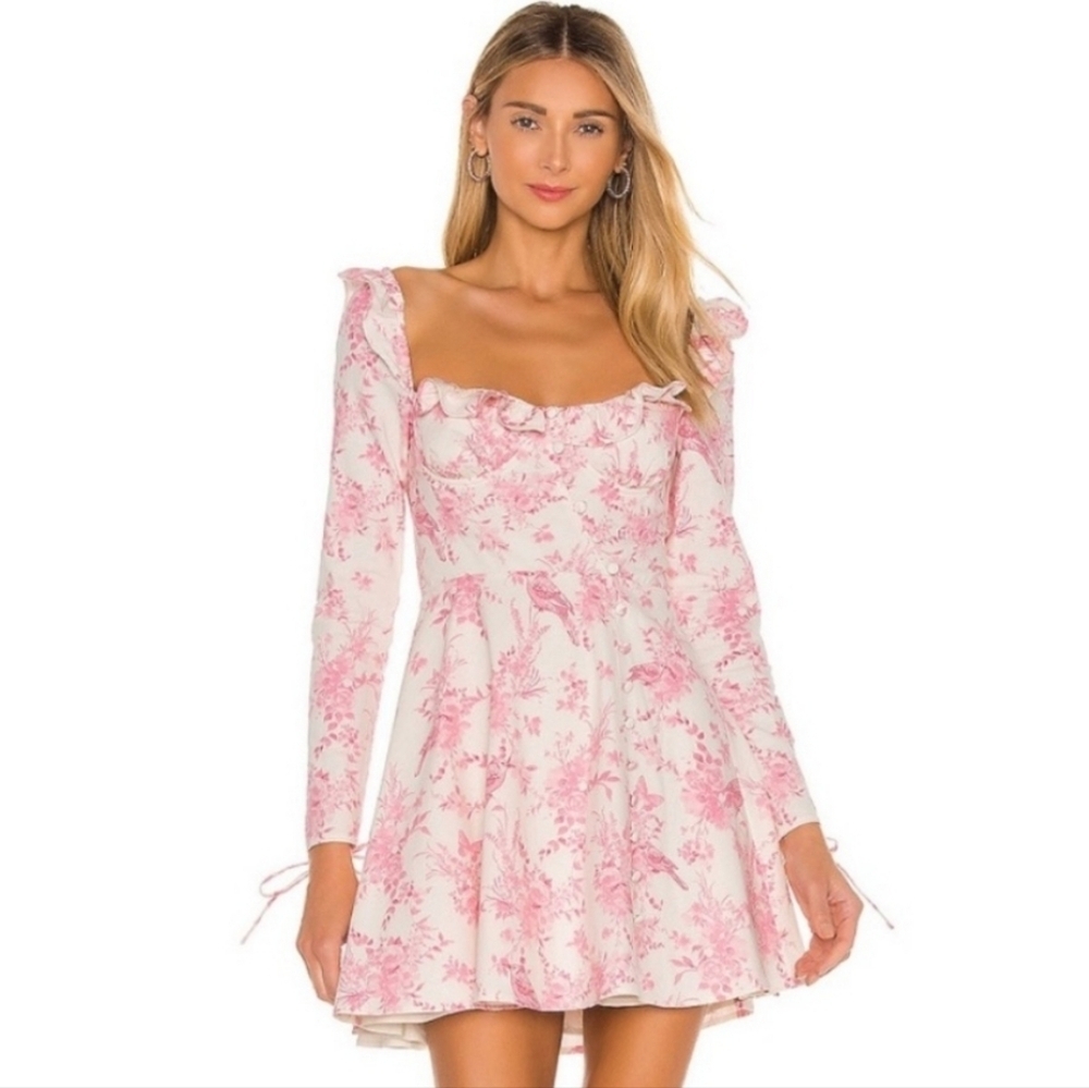 Majorelle Bel Air Mini Dress NWT Size Medium Parisian Multi